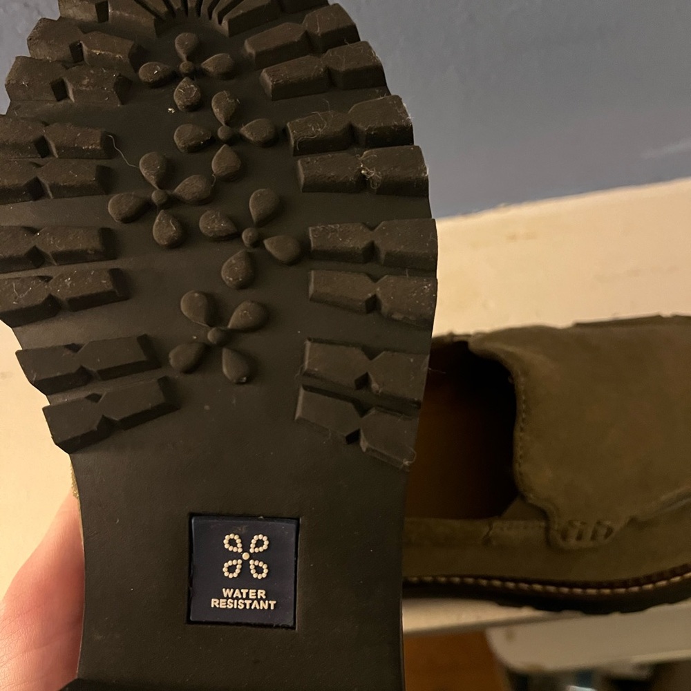 Caslon Olive Green Loafers - Picture 5 of 6
